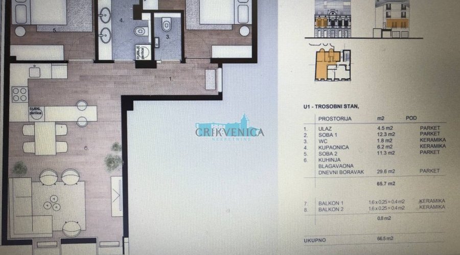Crikvenica - stan u centru grada - 4