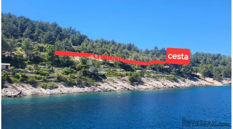 Atraktivno zemljište u blizini Vela Luke, uvala Prapratna - 3