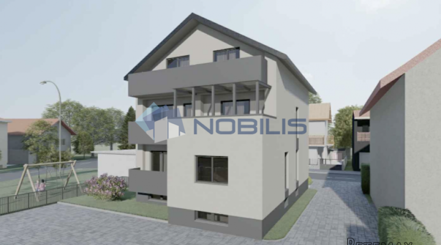 Varaždin, centar, trosobni stan 81.50 m2, 1. kat - 2