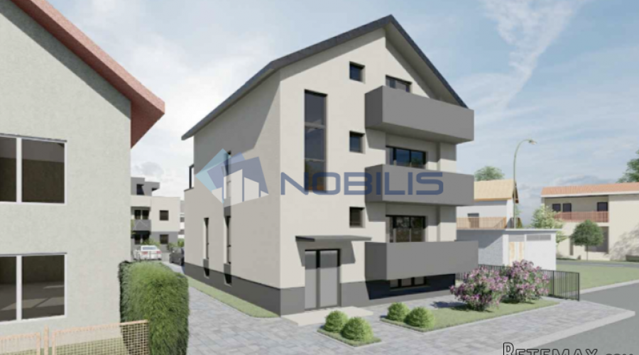 Varaždin, centar, trosobni stan 81.50 m2, 1. kat - 3