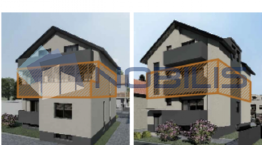 Varaždin, centar, trosobni stan 81.50 m2, 1. kat - 5