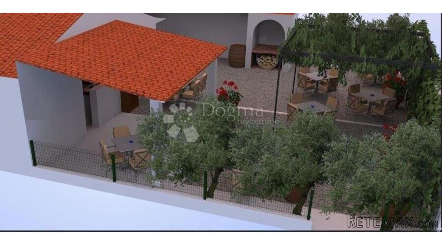 Poslovni prostor prvi red do mora za restoran u Bilicama! Š