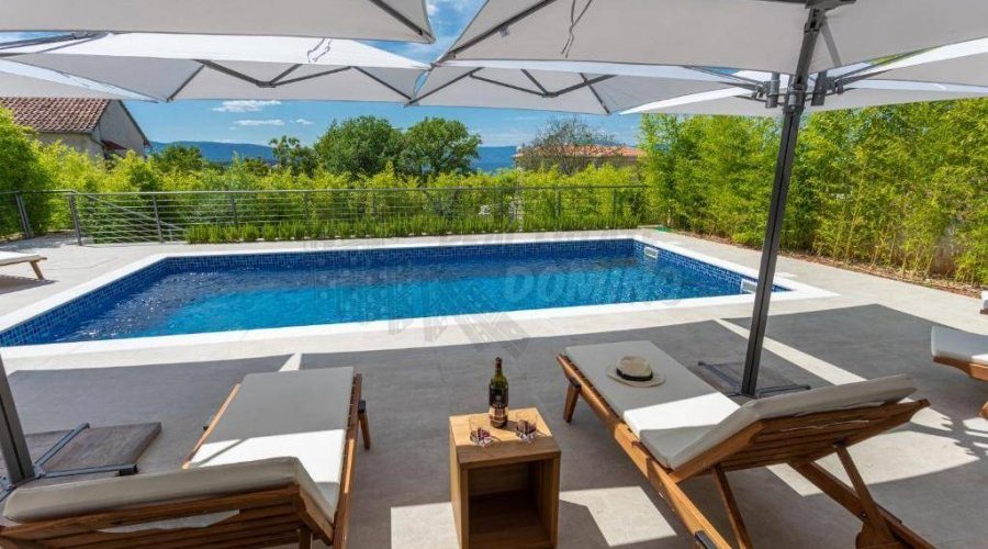 Moderna vila s bazenom-pogled na more! - 2