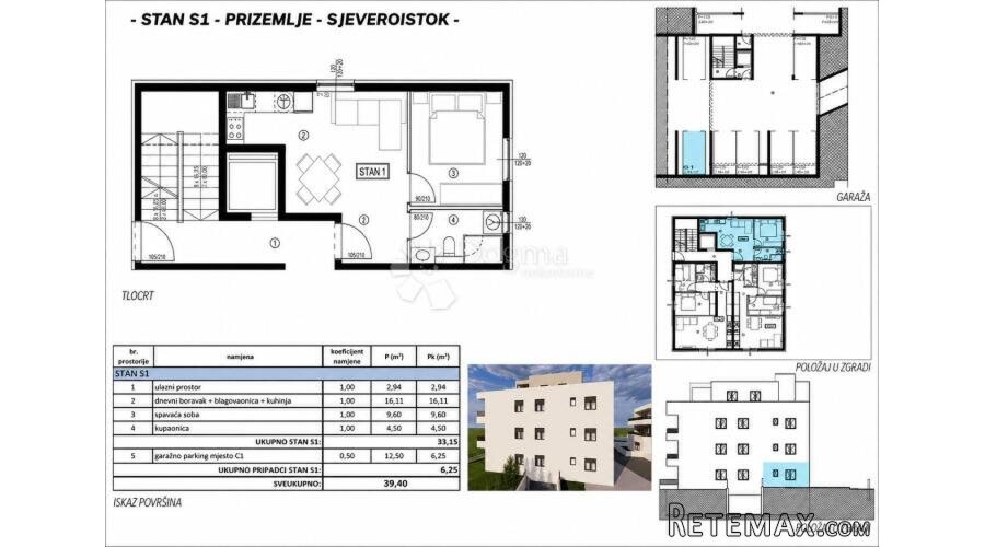NOVOGRADNJA KAŠTEL LUKŠIĆ CS1