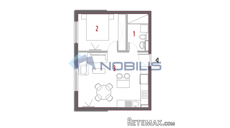 TOP PONUDA! Split, Trogir, Seget, moderan stan, 41,75 m2..