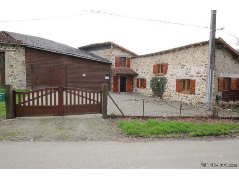 Renovated 2 Bedroom Stone Charentaise..