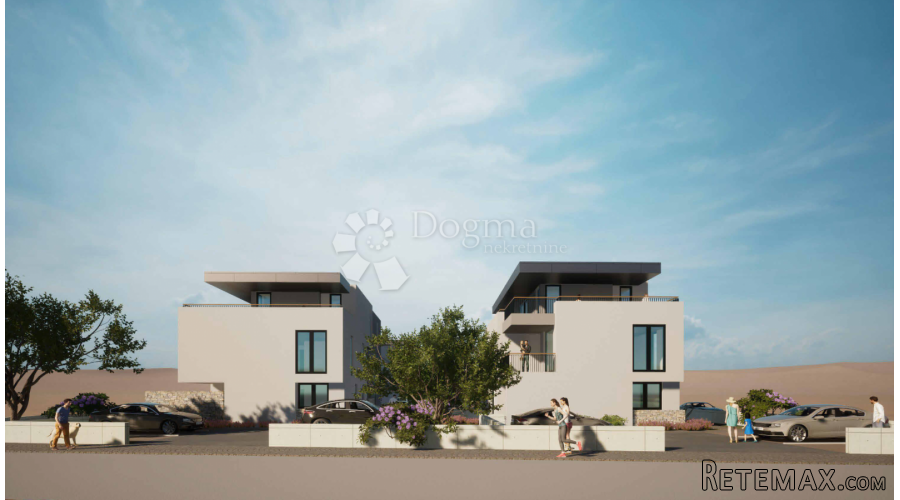 A2.4 – KAŠTEL NOVI; NOVOGRADNJA, DVOETAŽNI PENTHOUSE, 3S, KR - 3