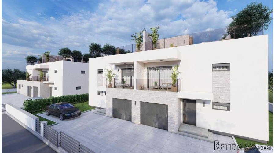 Srima, Vodice - moderan duplex sa bazenom i krovnom terasom - 3