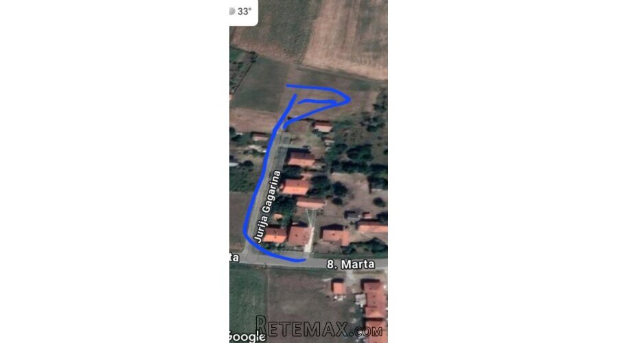Na prodaju plac od 7ari-Ub