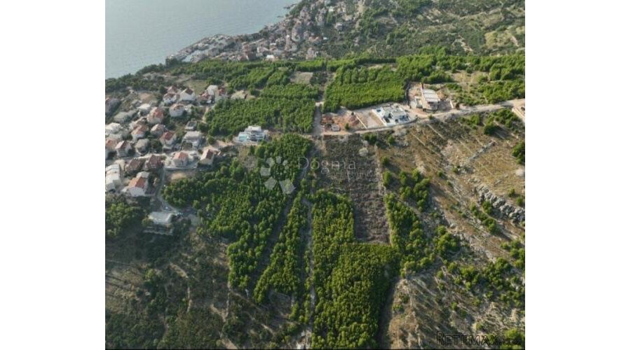 Građevinsko zemljište s pogledom na more, Mali Rat - 2