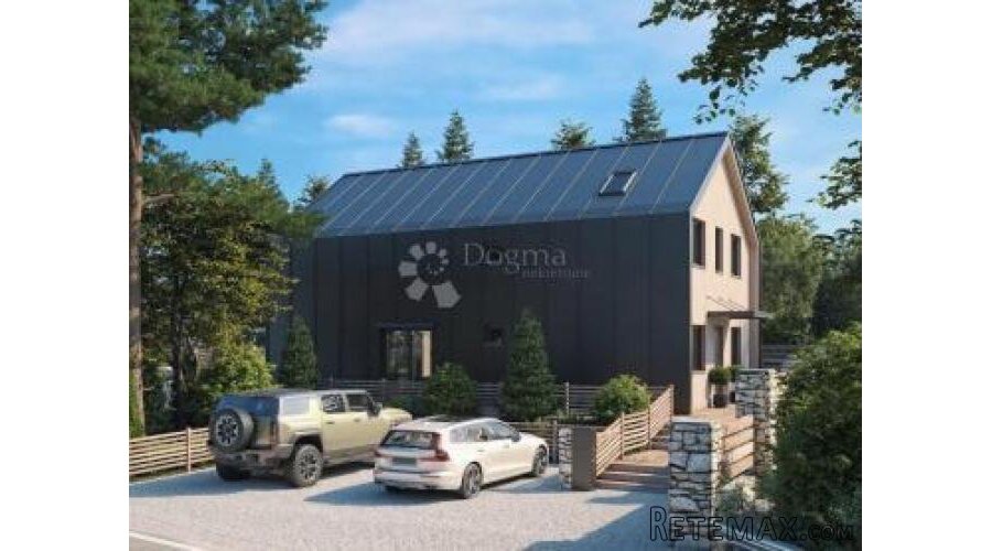 Zemljište s idejnim projektom za montažnu kuću - Vrbovsko - 3