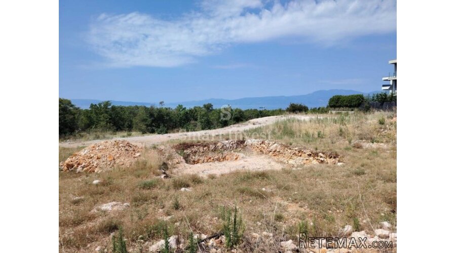 KOSTRENA, odličan građevinski teren od 5090 m2 na top l.. - 2