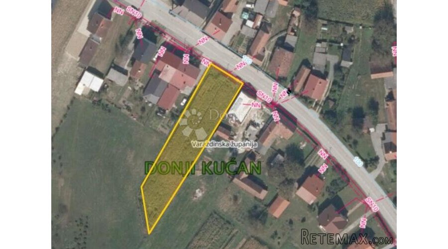 Građevinsko zemljište u Donjem Kućanu