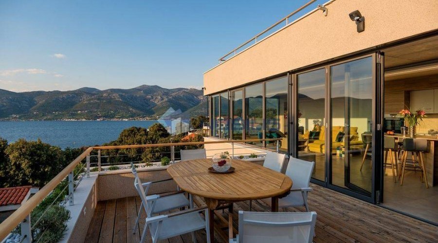 Korčula, moderna luksuzna vila, 190m2 , bazen, pogled - 13