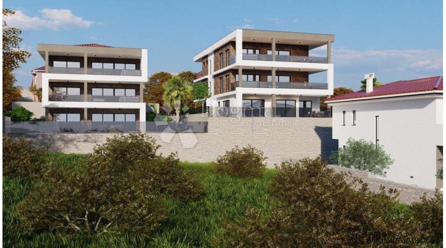 OTOK KRK - LUKSUNI STAN U PRIZEMLJU S BAZENOM - 2