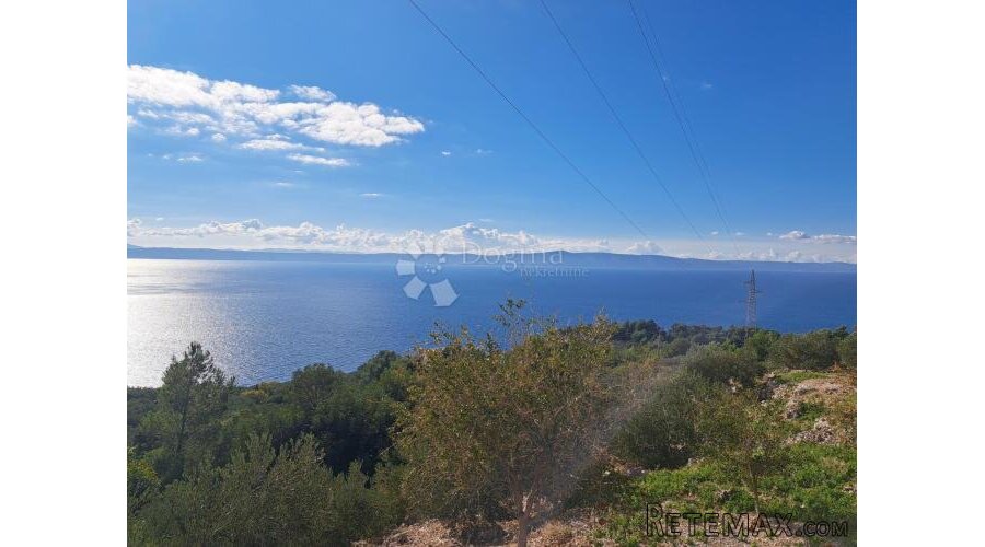 Uređeni maslinik s predivnim pogledom – 896 m², Podgora