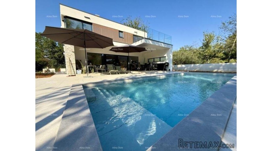 Moderna vila s bazenom, 218 m² – okolica Labina - 4