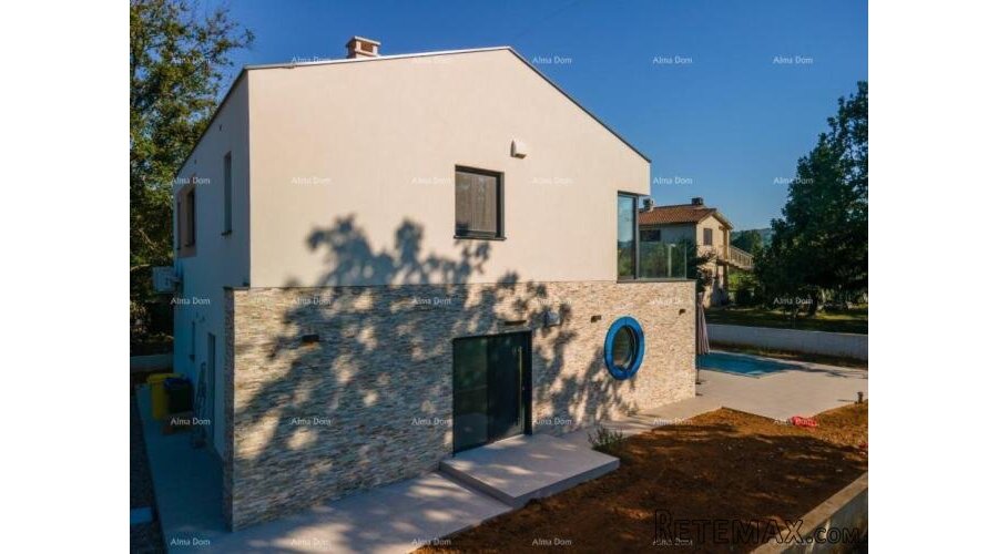Moderna vila s bazenom, 218 m² – okolica Labina - 5