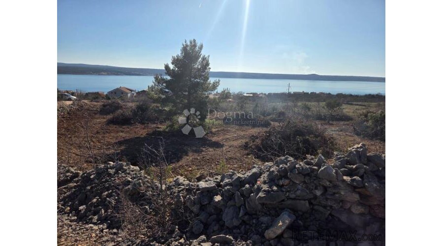 Građevinsko zemljište s pogledom na more – Maslenica, 3.620