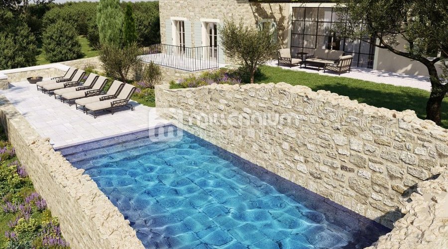 Istra, Brtonigla, exclusivna vila s kamenim bazenom - 2