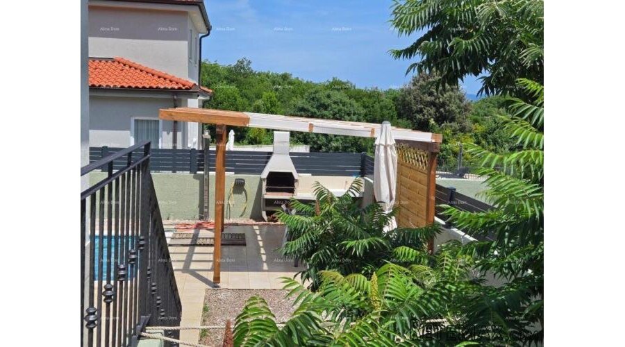 Raša – Vila s privatnim bazenom i vrtom - 4