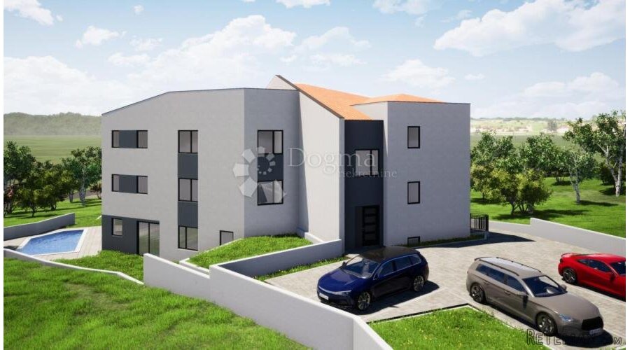 VRBNIK - GRAĐEVINSKO ZEMLJIŠTE S OTVORENIM POGLEDOM NA MORE - 5