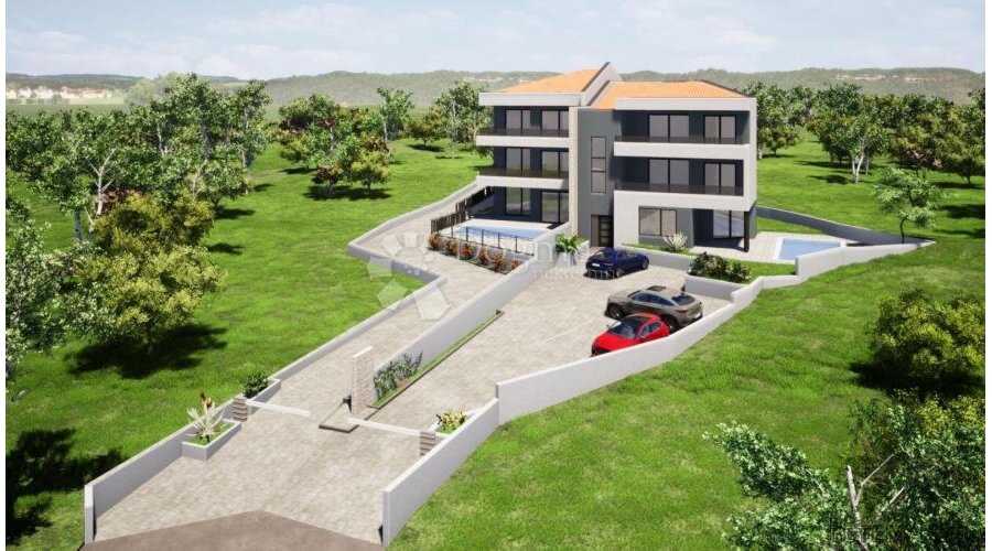 VRBNIK - GRAĐEVINSKO ZEMLJIŠTE S OTVORENIM POGLEDOM NA MORE - 10