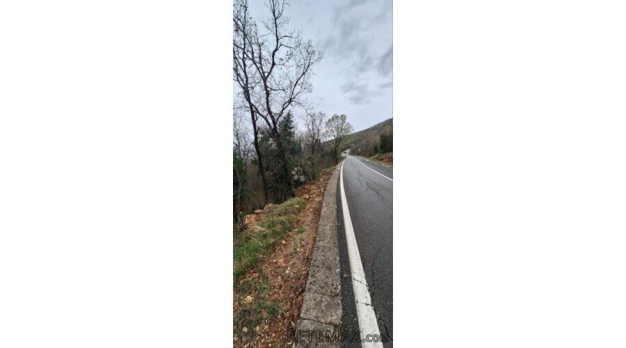 Mošćenička Draga poljoprivredno zemljište s pogledom na more - 3