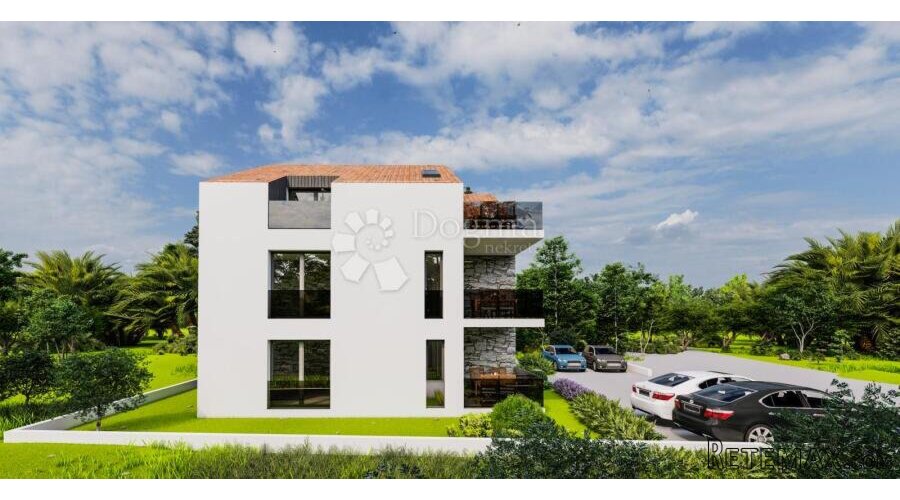 Vrsi - luksuzni trosobni apartman 100m od mora, prizemlje - 3