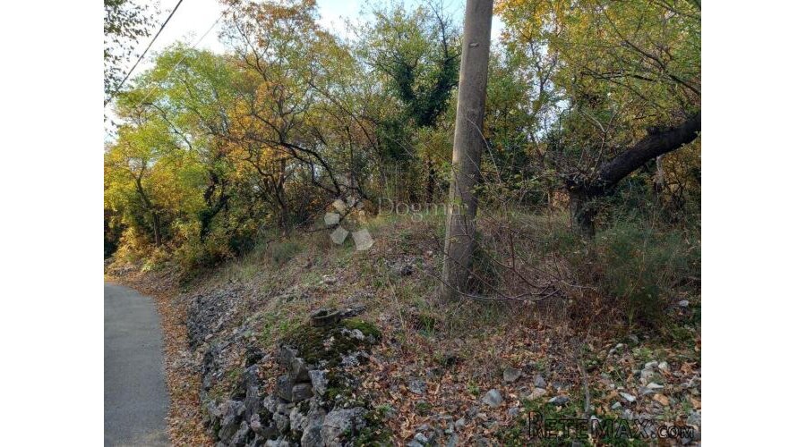 Kostrena, građevinski teren sa pogledom