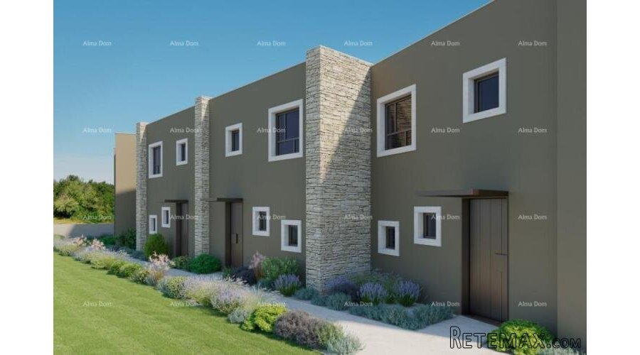 Bale. Moderna kuća u nizu s bazenom, 148,56 m² - 3