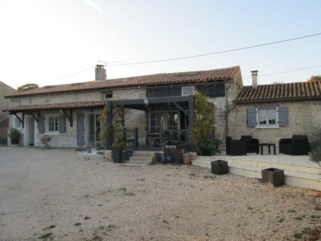Charentaise Stone Cottage With A..