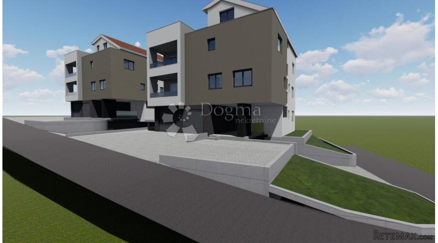 PETRČANE, APARTMAN S3 DVOETAŽNI ,NOVODRADNJA, 100 M OD MORA - 3