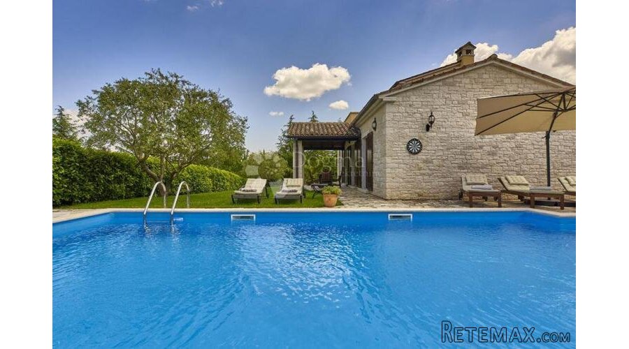 PREKRASNA KAMENA VILLA S BAZENOM SA PANORAMSKIM POGLEDOM! - 3