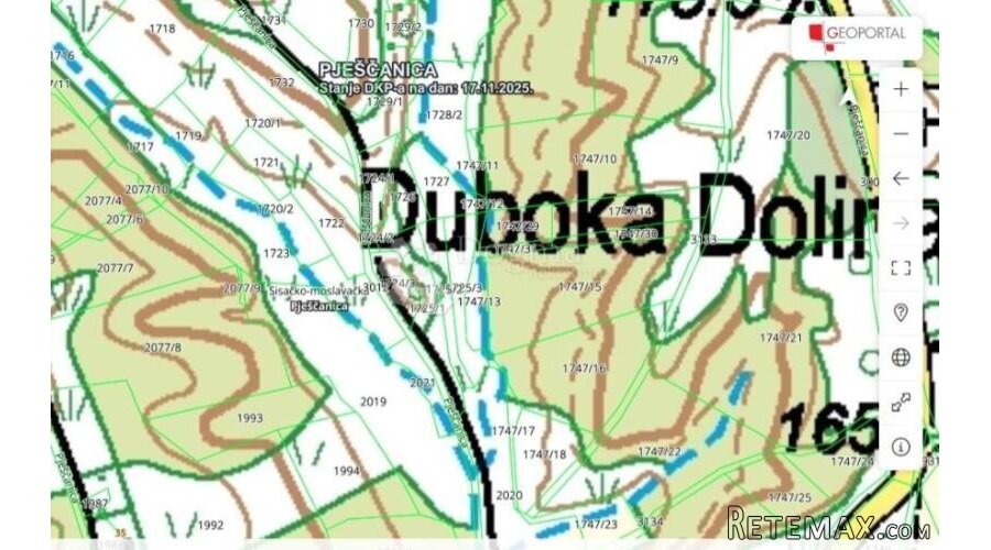Livada s potočićem