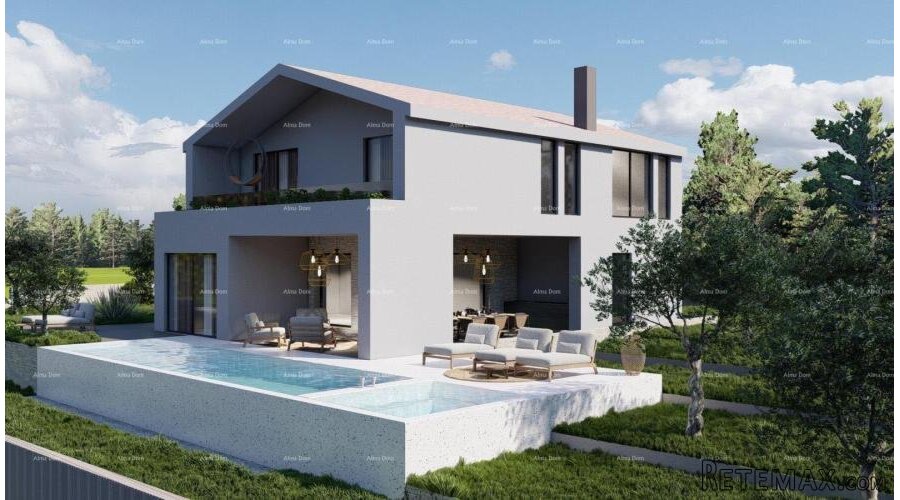 Tinjan – Građevinsko zemljište 1.152 m² s dozvolom i proj..