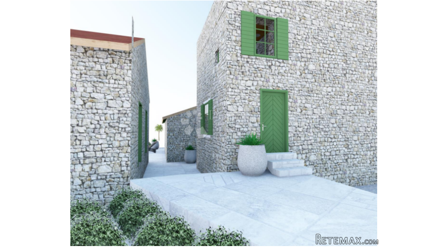 SUPETAR- PREDIVNA KAMENA VILLA S BAZENOM I POGLEDOM - 2