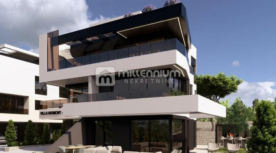 Otok Krk, Krk, novogradnja, etaža 3s+db, 134.91m2