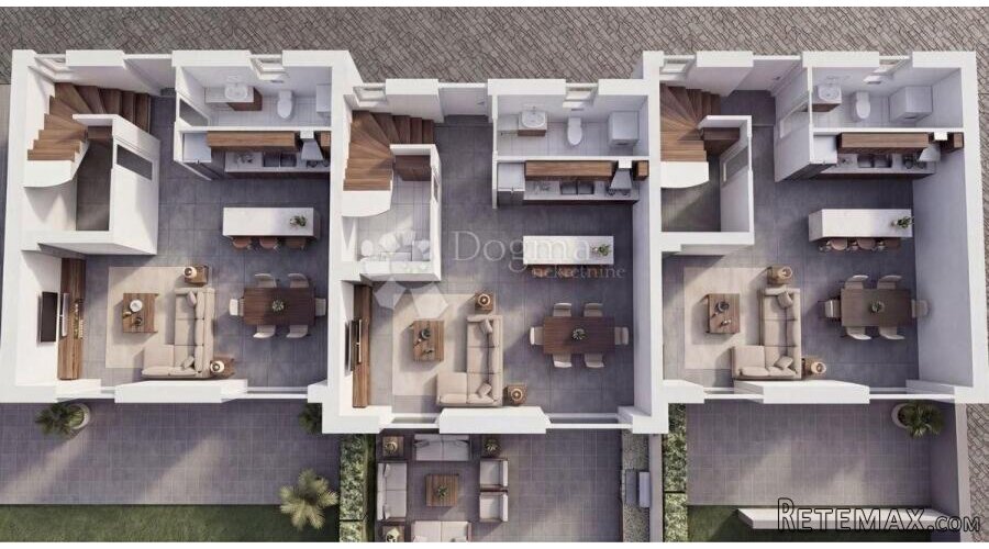 VIŠKOVO novogradnja, predivna kuća u nizu s okućnicom - 3