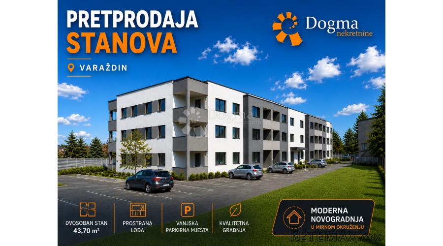 Pretprodaja stanova – moderan stan u prizemlju novogradnje,