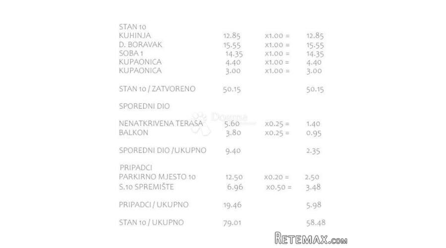 PAKOŠTANE - S10 2. KAT - STAN S TERASOM I BALKONOM - 3