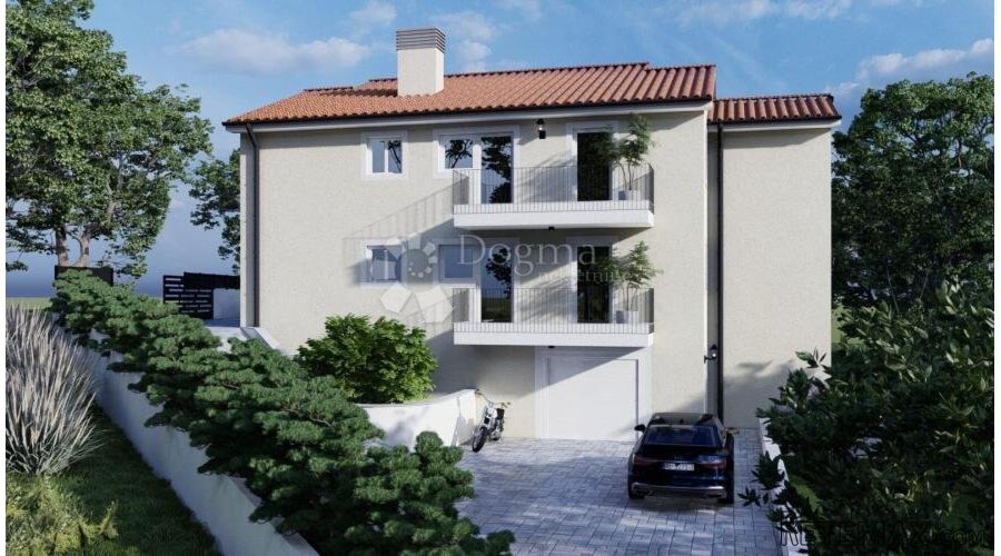 Čavle - stan u roh-bau fazi/ 189,05 m2 - 2