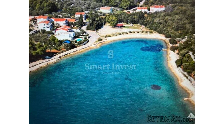 OTOK UGLJAN - KALI, zemljište prvi red do mora od 3182 m2