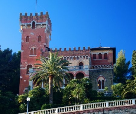 Castle Overlooking The Sea