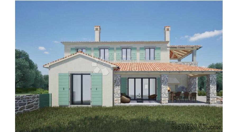Novigrad-okolica -projekt kuće s bazenom