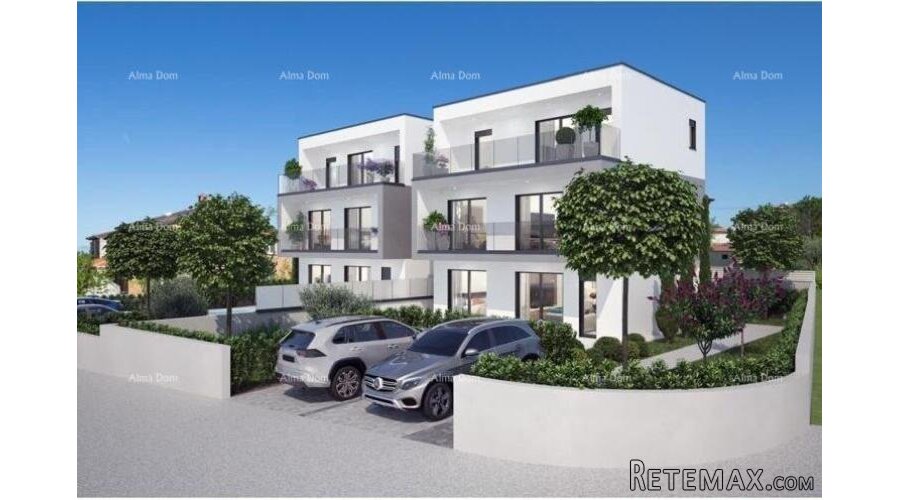 Poreč, Žbandaj, Dvoetažni stan 89 m² u novogradnji - 3