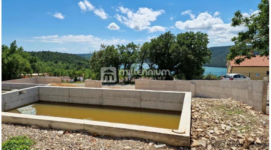 Istra, Trget, 80m2, pogled na more, bazen - 4