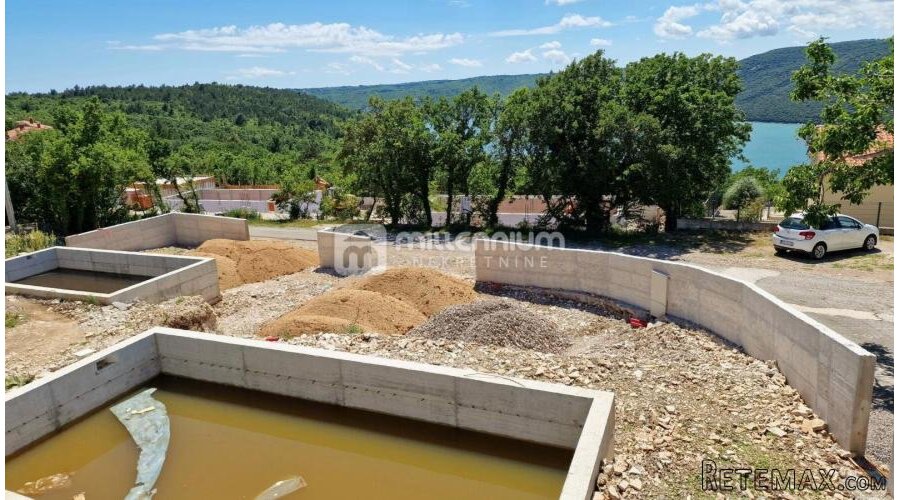 Istra, Trget, 80m2, pogled na more, bazen - 5