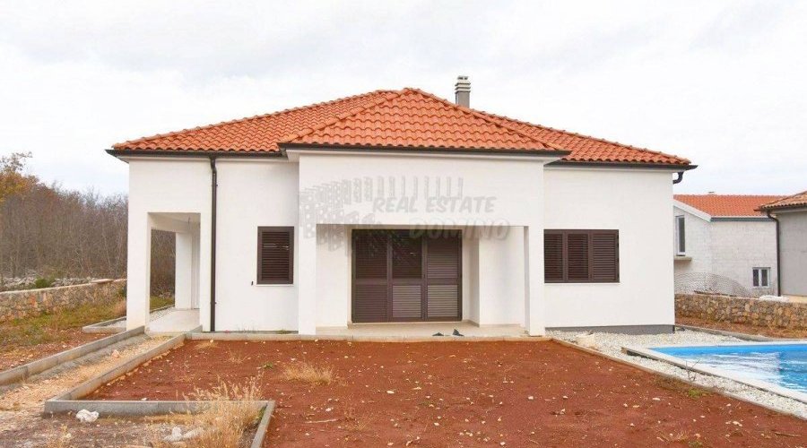 Prilika!! Novogradnja, samostojeća kuća! Otok Krk