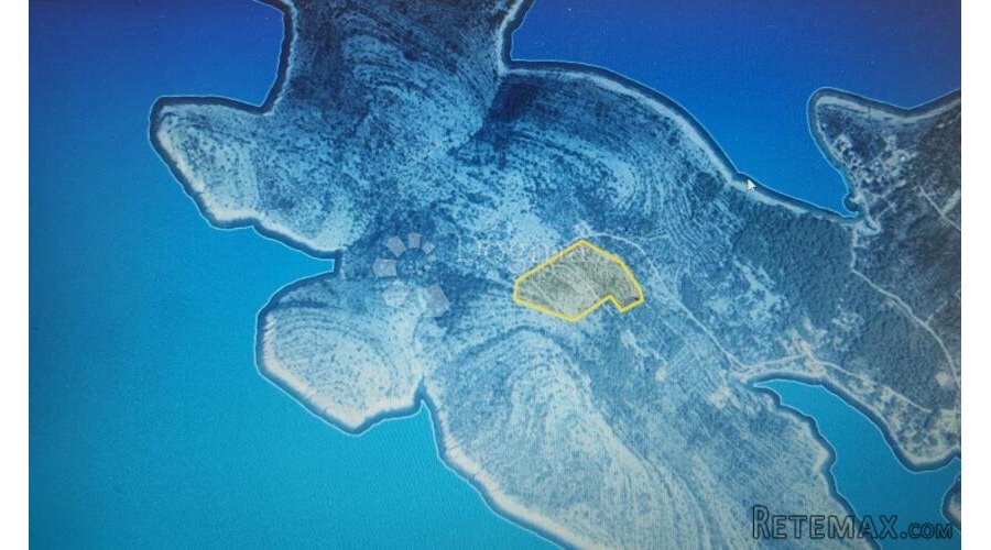 OTOK ŽIRJE - zemljište s otvorenim pogledom na more s mogućn